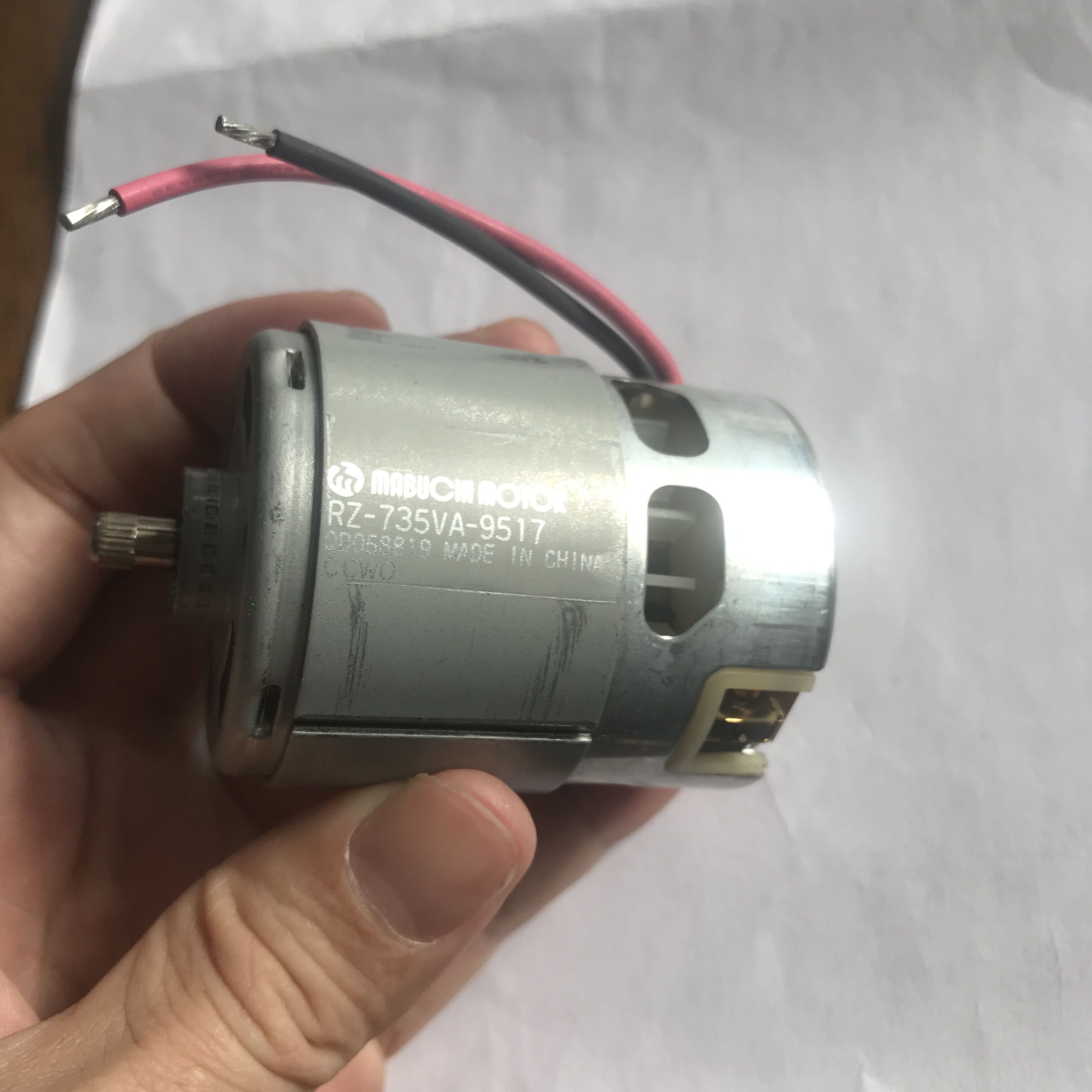 MABUCHI RZ-735VA-9517 DC Motor 12V~18V 20400RPM High Speed High Power Engine For Drill Garden Tools