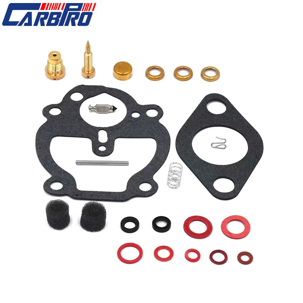 Carbman Carburetor Rebuild Kit for Chalmers B C CA D10 D12 WD45 WF 190 190XT Carburetor Kit W/Zenith Carb