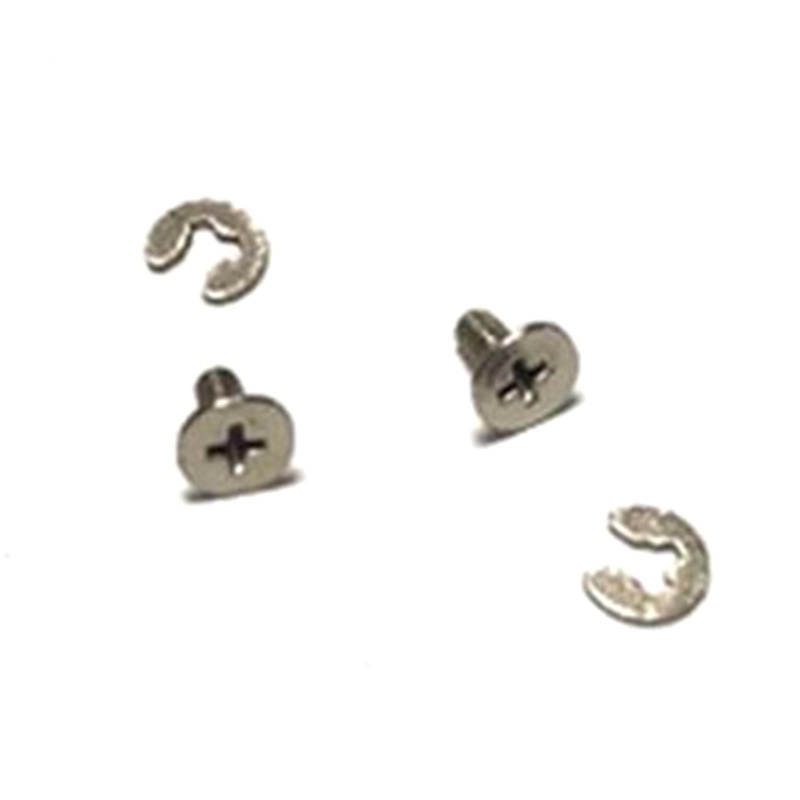 Tornillos de reparación para 3DS/LL/XL 3DS/3dsll/3dsxl reemplazo de tornillo de cubierta trasera de batería
