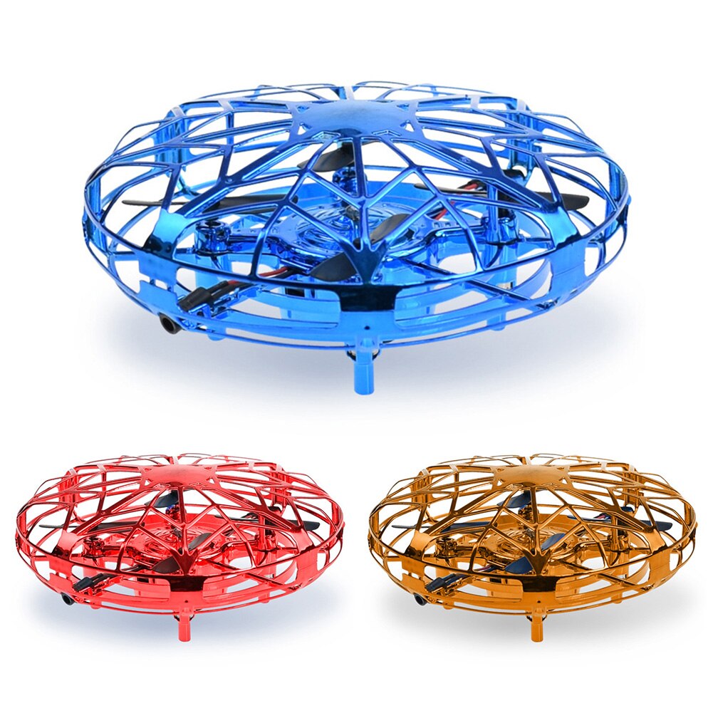 Mini Dron de juguete Ufo interactivo para exteriores, juguete para , avión de carga Usb, modelo de Sensor de mano infrarrojo para niños