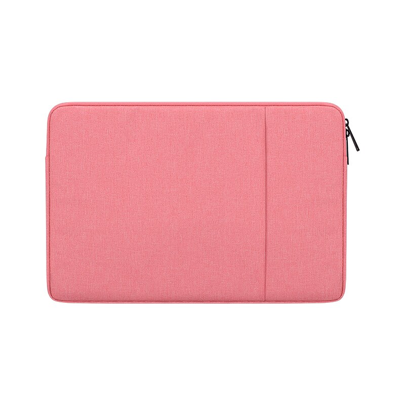 Tragbare Notebook Sleeve Laptop Tasche 13,3 14 15 15,6 zoll Outdoor Reise Laptop Fall für Macbook Pro Xiaomi ASUS hp acer Lenovo: Pink / 15.4 inch