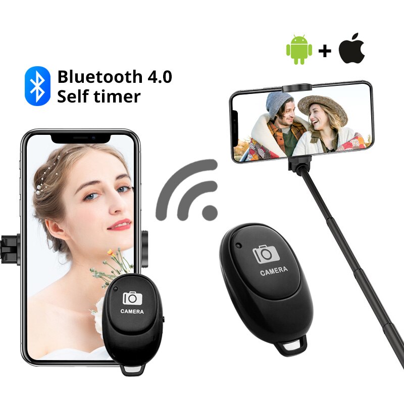 Universal Mini Bluetooth Selfie Remote Android IOS Mobile Phone Camera Shutter Bluetooth 4.0 Selfie Stick Wireless Adapter