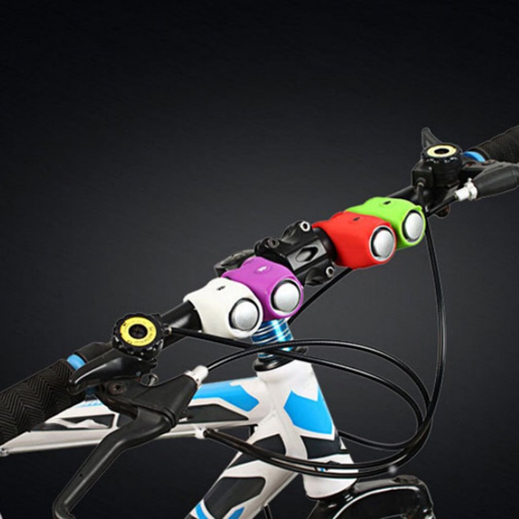 Cykelhorn cykel elektrisk klokke mountainbike klapvogn universel silikone højttaler bærbar