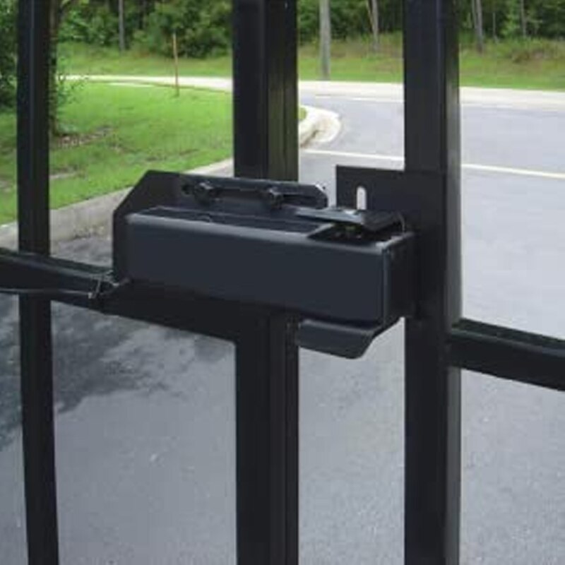 Cerradura eléctrica con Control remoto para puerta abatible, cerrojo electromagnético para puerta de patio