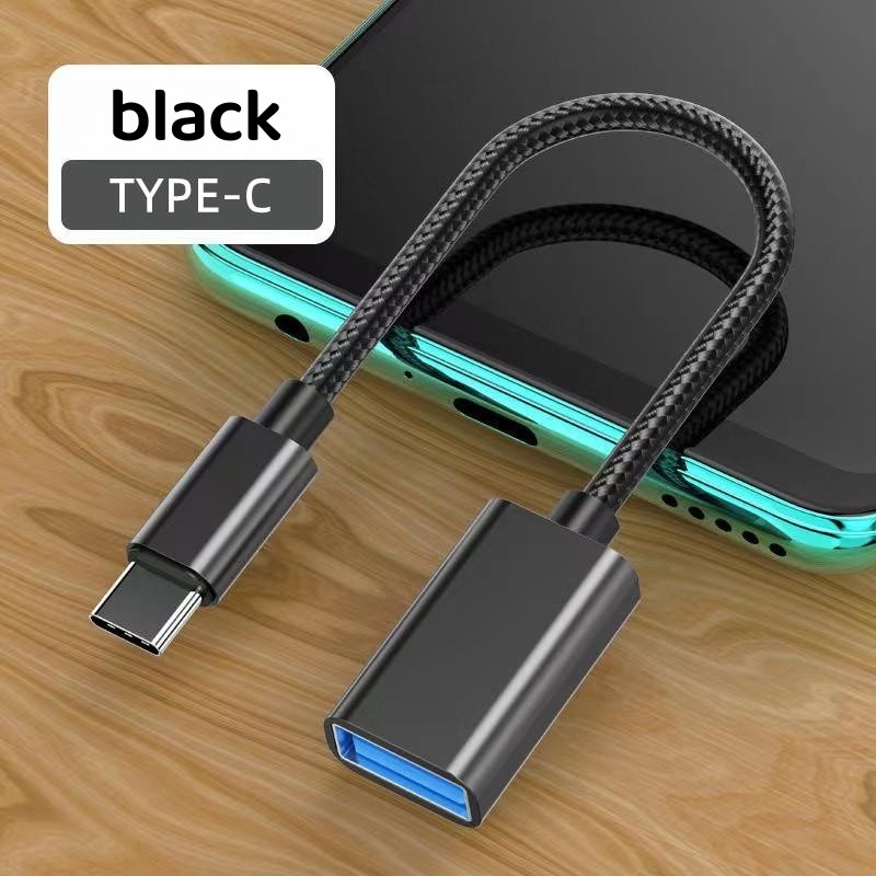 USB 3.0 To Type C OTG Cable Adapter Converter For Xiaomi Huawei Oneplus Data Cable Flash Drive Connector USB Adapter TypeC Cable: WHITE