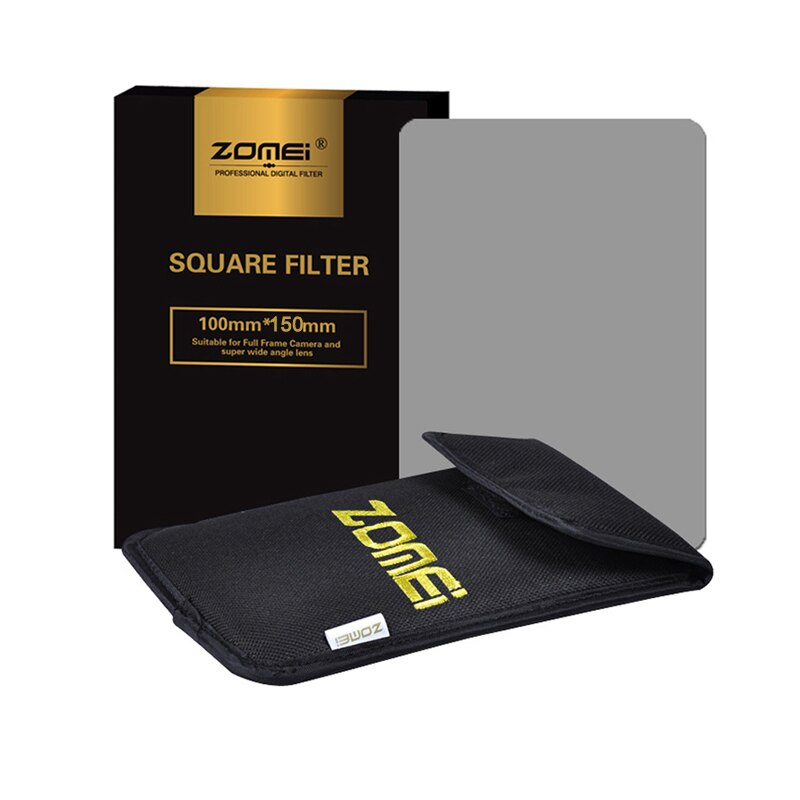 Filtre carré Zomei 100mm x 150mm densité neutre graduée gris GND248 ND16 100mm * 150mm 100x150mm pour filtre série Cokin Z-PRO
