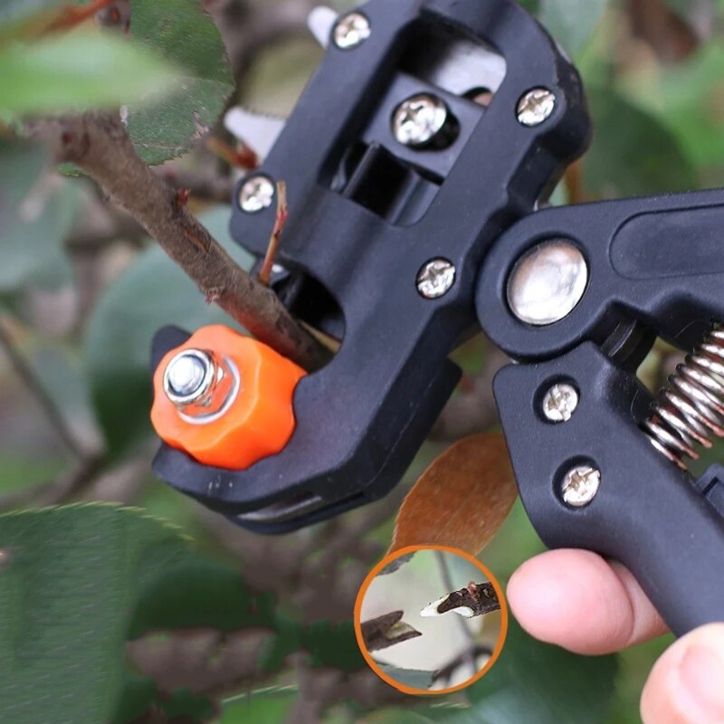 Multifunctional Fruit Tree Pruning Shears Set Garden Grafting Pruner Chopper Trimming Fitting Cutting Scissors Plant Pruning To