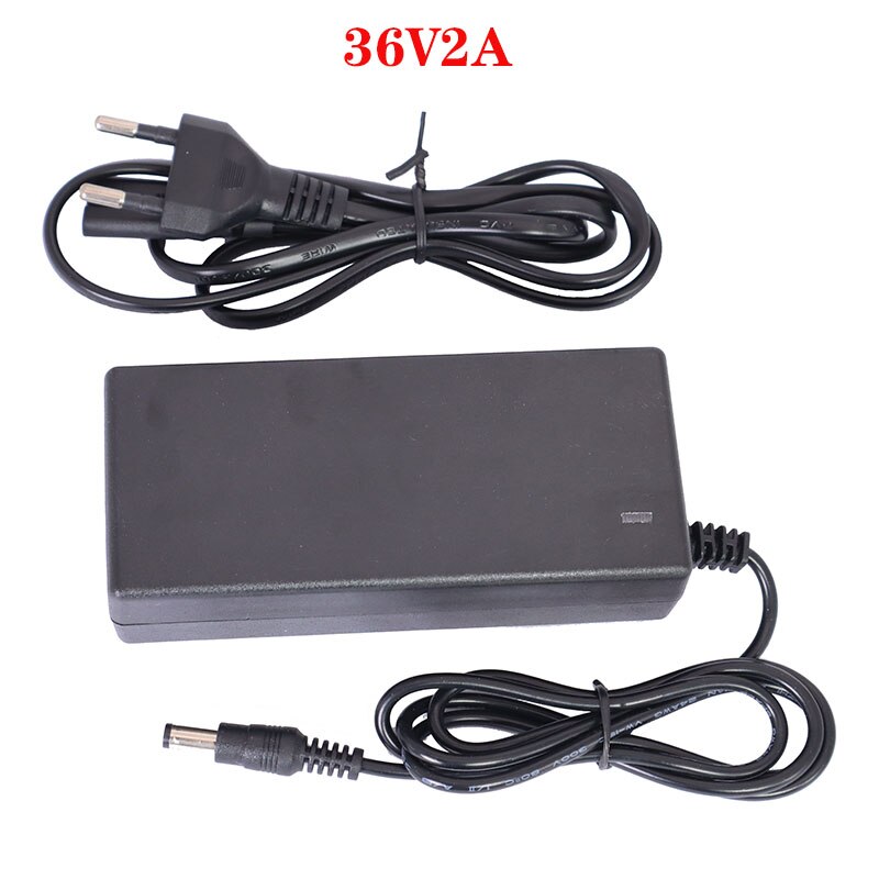 36V 2A battery charger output 42V 2A charger input 100-240VAC suitable for 10S series 36V 2A electric bicycles and two-wheelers