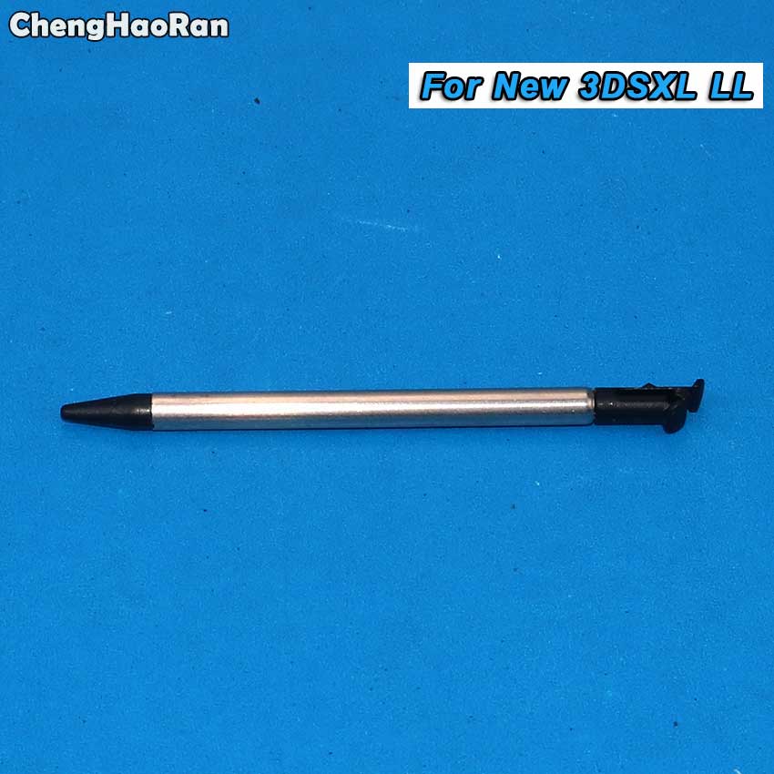 ChengHaoRan-Bolígrafo táctil portátil para Nintendo 3DS LL XL, bolígrafo retráctil de Metal para pantalla táctil, 2 unidades