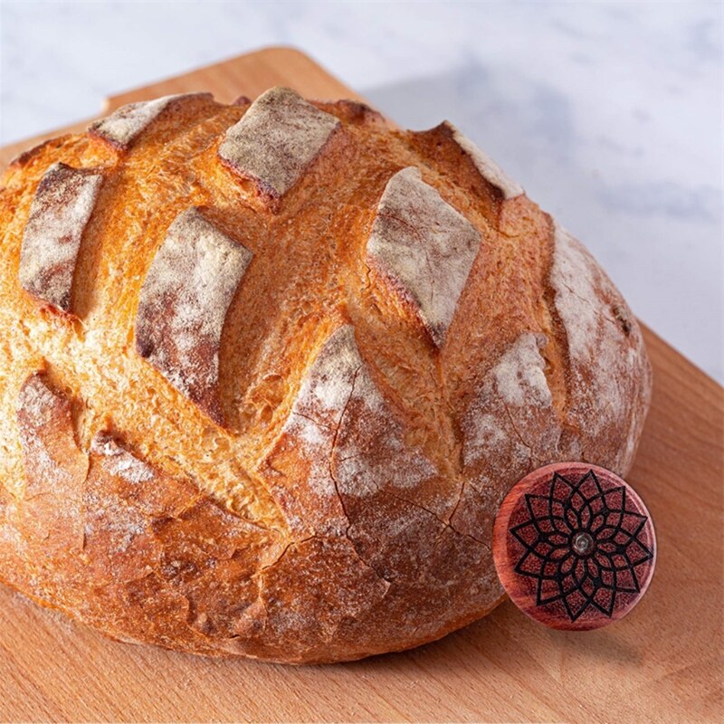 Houten Brood Mes Scheermes Cutter Met Opbergtas Ronde Brood Lame Deeg Scoren Snijden Tool Voor Diy Zuurdesem Brood X7XD