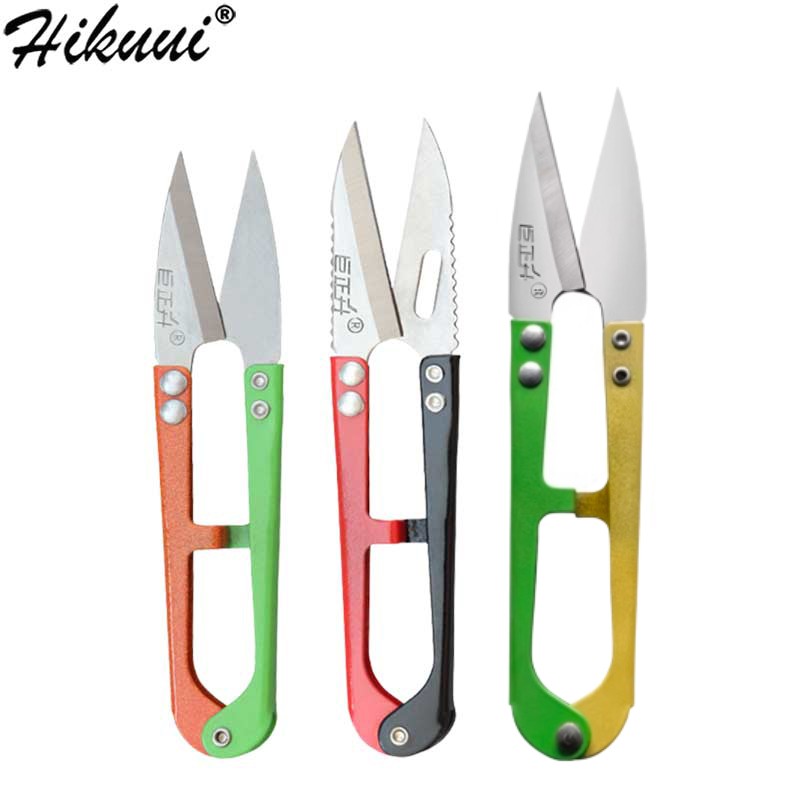 Garen Schaar U Vorm Naaien Clippers Voor Handwerken Vislijn Scharen Kleermaker Schaar Borduren Craft Supplies Snijgereedschap