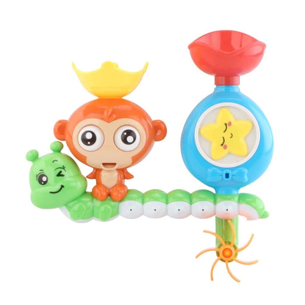 Cartoon Baby Bath Toy Bathroom Bathtub Funny Shower Spraying Water Toys: Default Title