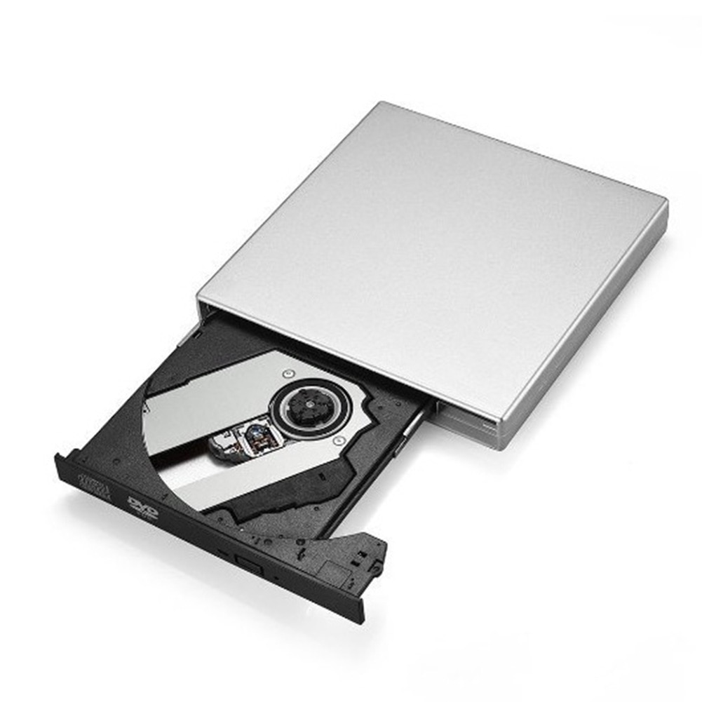 DVD ROM Externes Optisches Laufwerk USB 2,0 CD/DVD-ROM CD-RW Player Brenner Slim Reader Recorder Computer Komponenten