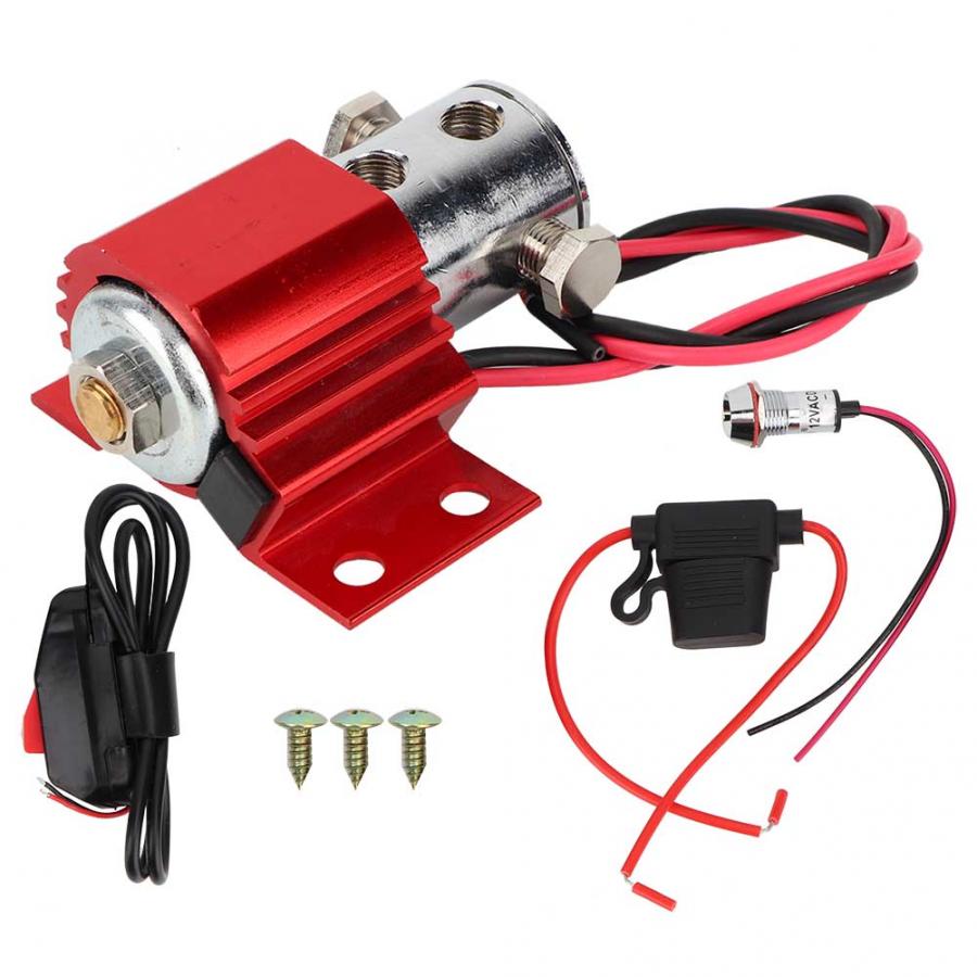Línea de inducción de frenos, bloqueo de línea de freno, Kit eléctrico de Control de rollo de freno, soporte para montañas, accesorios para automóviles rojos