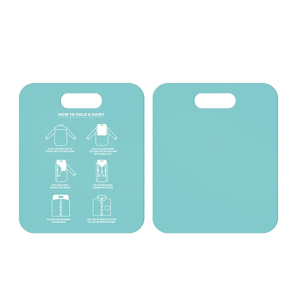 JUSHFO Cloth Folding Board Child Adult Clothes Folder Closet Organizer Clothing Folders Board Organizer Laundry Storage 1PC: blue