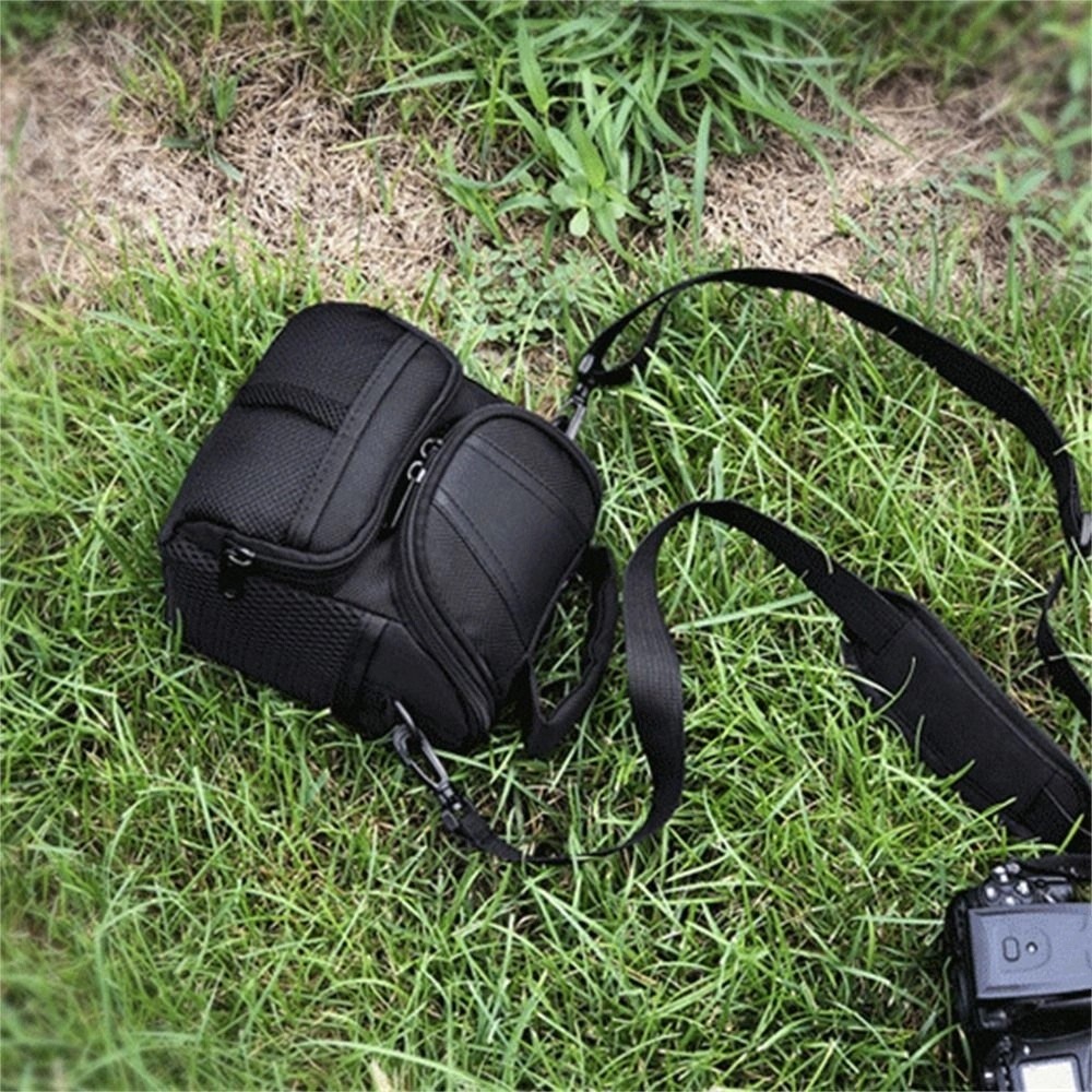 Torba na aparat SLR na jedno ramię, pasek na ramię, odporna na zarysowania torba fotograficzna, regulowana torba na aparat z zamkiem błyskawicznym, akcesoria do aparatu.