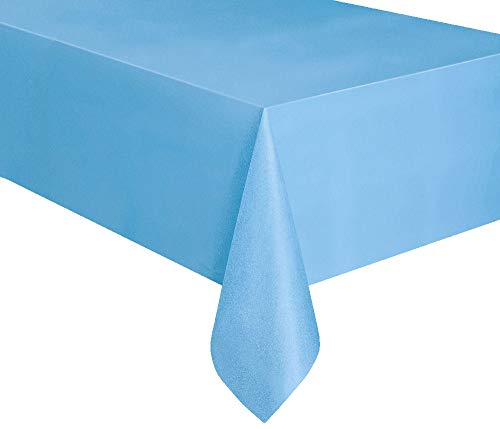 Party Table Cover Disposable Table Cover Disposable Table Cover: Blue