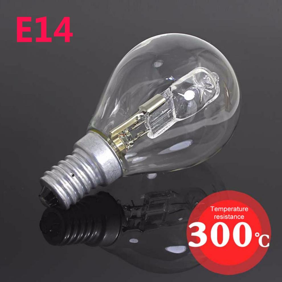 40W Ofenlampe Halogenlampe Hochtemperaturbeständige Glühbirne E14 P45 Schraubenlicht
