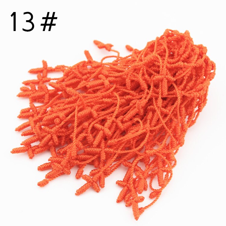 De uno hecho a mano de la suerte de trenza cuerda Rosario atado pulseras de cuerda de Nylon Cruz pulseras de la Amistad pulsera MB04: color 13
