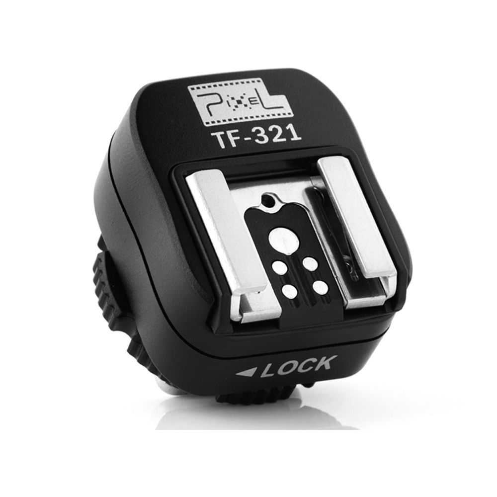 Pixel TF-335-Adaptador de zapata para Flash TF- 334 TF-321 TTL, convertidor para Canon, Sony, cable controlador de cámara Canon/Nikon