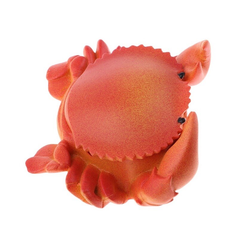 Crab Ashtray with Lid Household Ashtray Cigarette Smoking Ash Tray Desktop Ornamet for Living Room Home