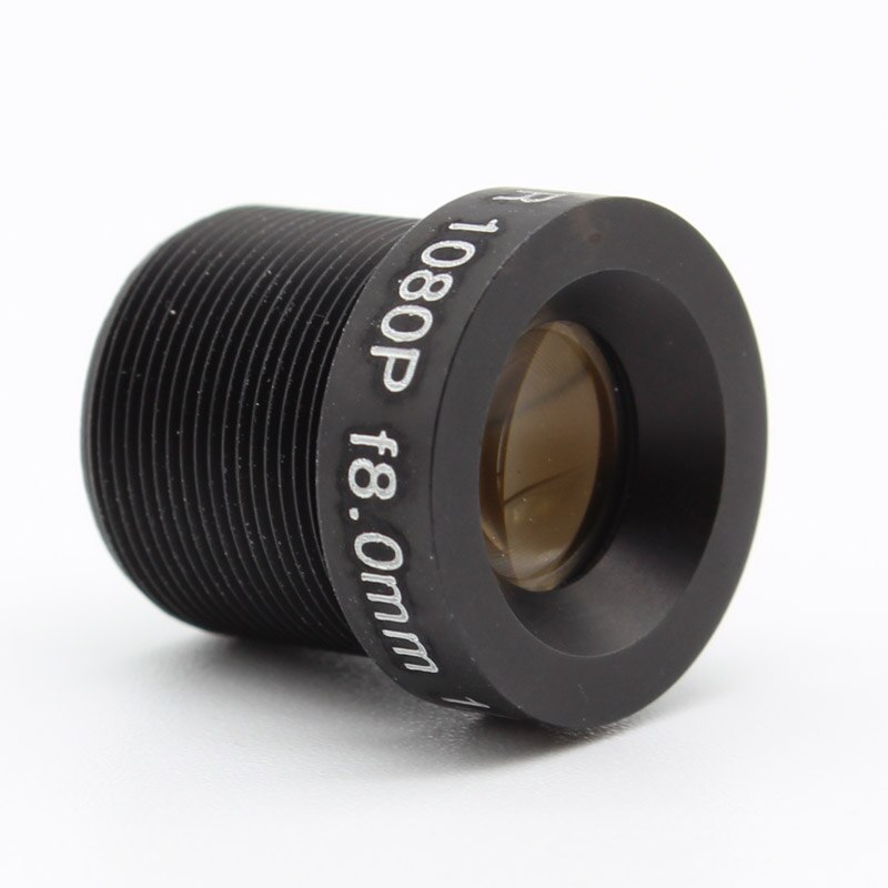 2pcs HD 1080p 8mm 48 Degrees Angle IR Board 1/2.7" CCTV Lens M12x0.5 Fixed for Security IP camera