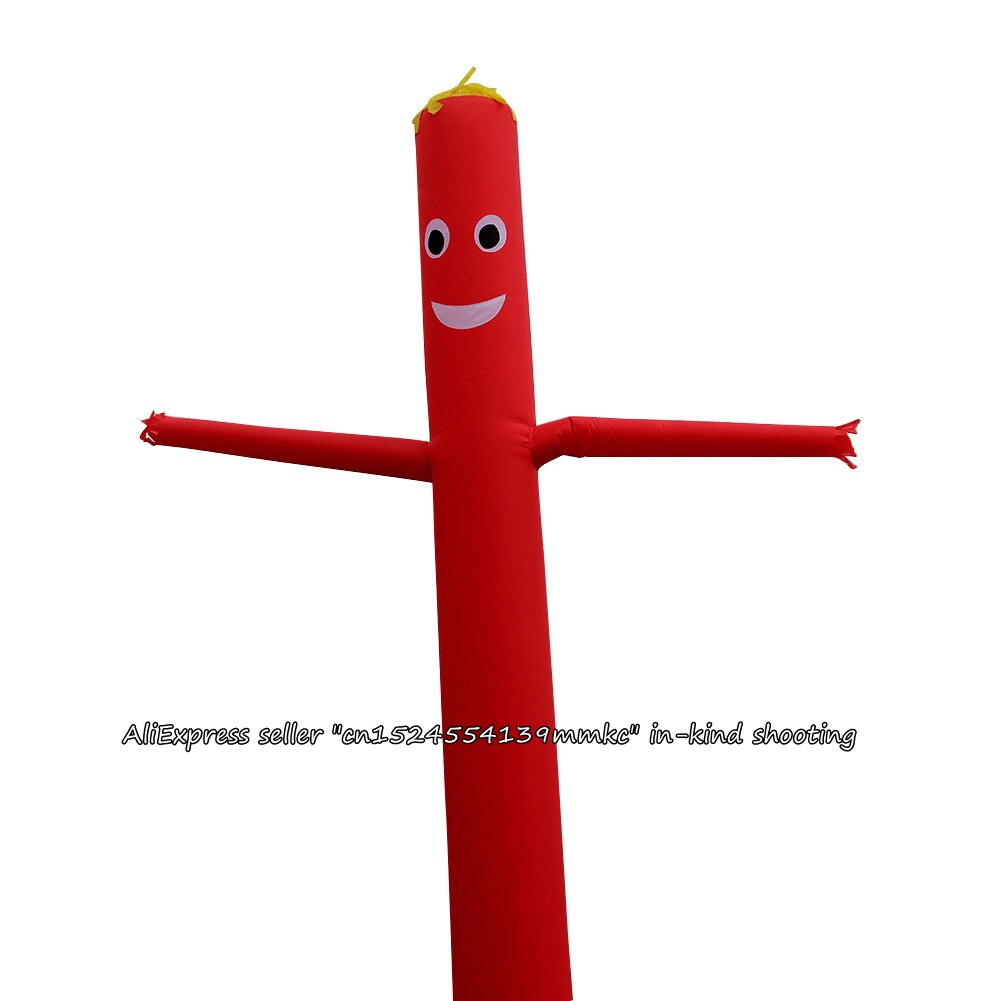 Air Dancer Sky Dancer Inflatable Tube Sky Puppet Man Puppet 20FT 6M for 45CM Blower Red