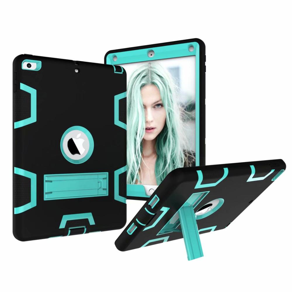 Armor Case For iPad2 iPad3 iPad4 Kids Safe Heavy Duty Silicone Hard Cover For Ipad 4 3 2 iPad 3 2 Tablet Case: 5