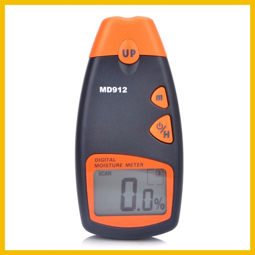 RZ Portable Wood Moisture Meter Hygrometer Timber Tree Density Digital Electrical Tester Measuring tool MD912