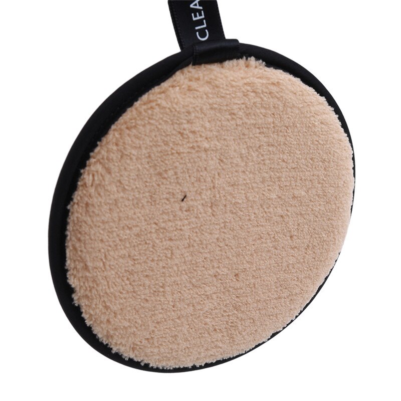 Zachte, veelkleurige make-up puff, microvezel spons, doekje, make-up remover, gezichtsreiniger, make-up tool, schoonheid, koreaanse buffy