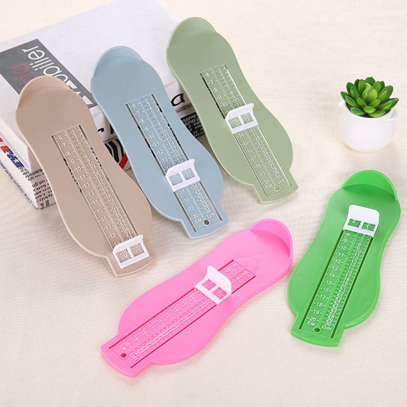 Kind Säuglings Fuß Messen Manometer Schuhe Größe Sauerei Lineal Gerät freundlicher 6-20cm
