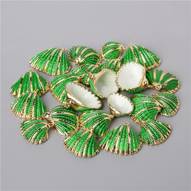 19 Stijlen Natuurlijke Shell Charms Tiny Conch Porceleinslak Schelpen Hanger Voor Diy Sieraden Maken Ketting Armband Oorbellen 2-10Pcs