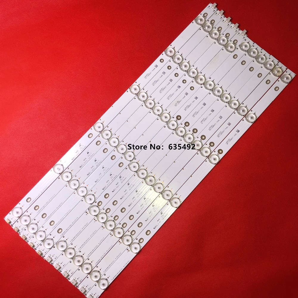 4 Stuks 100% Led Backlight Voor Toshiba 48Inch 48L3453 4C-LB480T-YHAL 006-P2K2094A LVF480SSDX E2 V2 1Set = 12 stuks