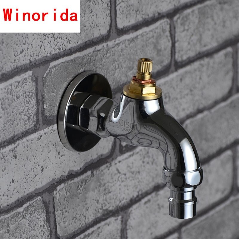 Faucet Copper Valve Core and Cold Water Fast Opening Triangle Valve Switch Ceramic Valve Core Copper Head Repair Parts