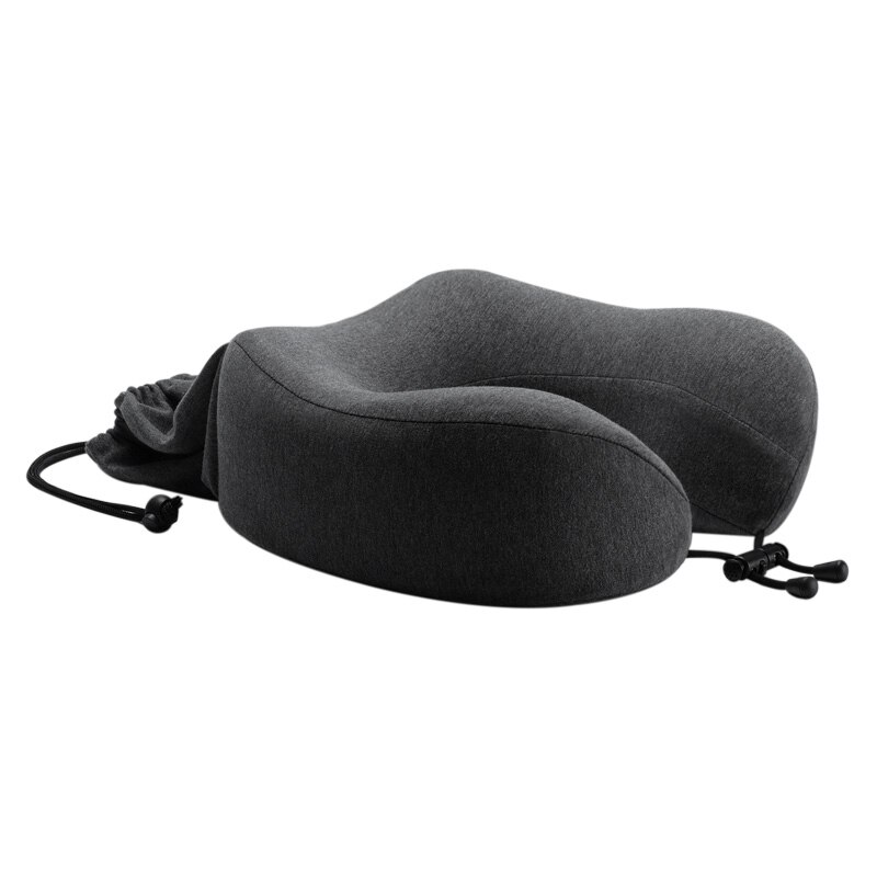 CHECA GOODS-Cojín cervical para viajes, collarín con relleno de espuma con memoria, almohada de descanso en forma de U para el cuello con funda lavable y transpirable, perfecto para el avión