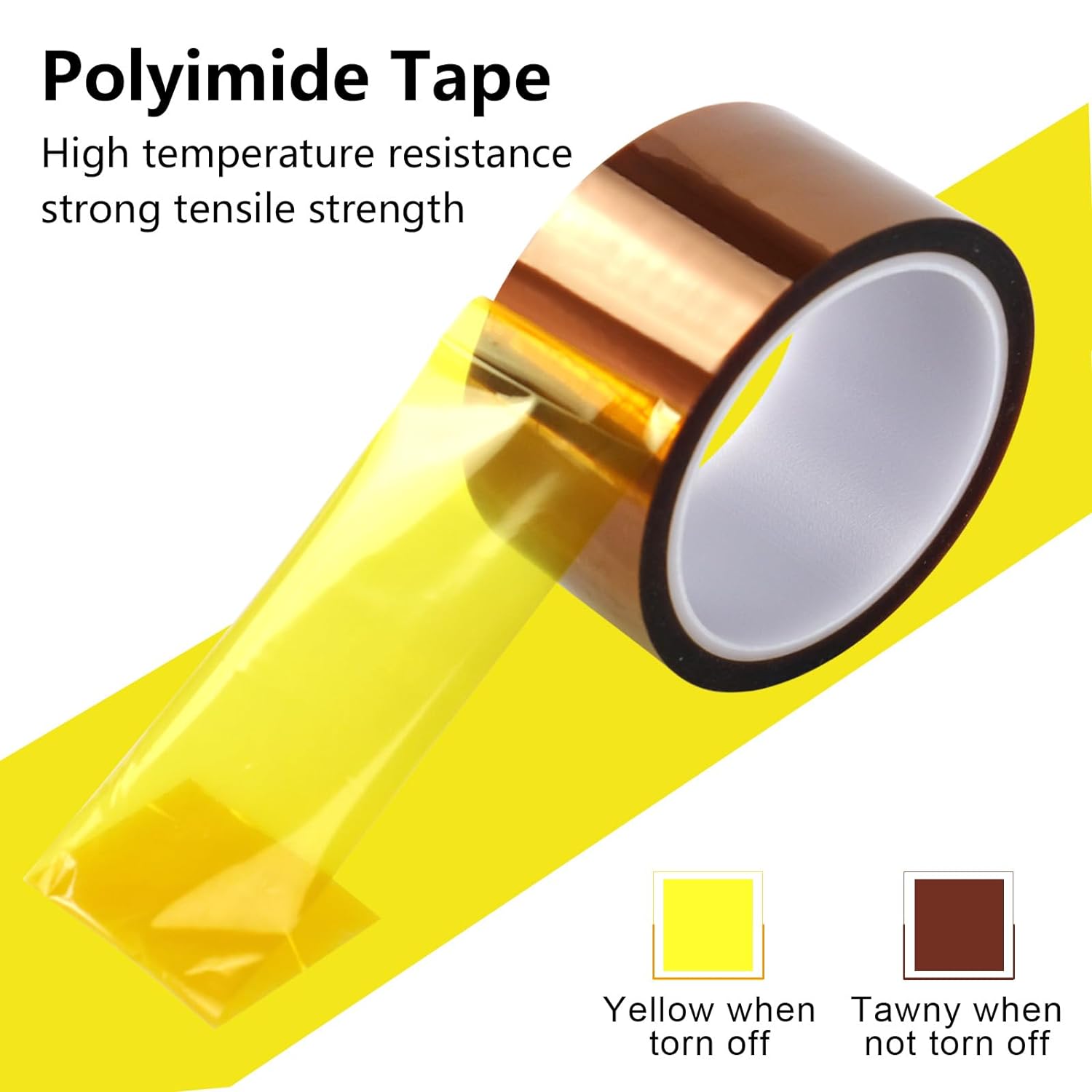 High Temperature Heat BGA Tape Thermal InsulationTape 3D Printing Board Protection Polyimide Adhesive Insulating Adhesive Tap