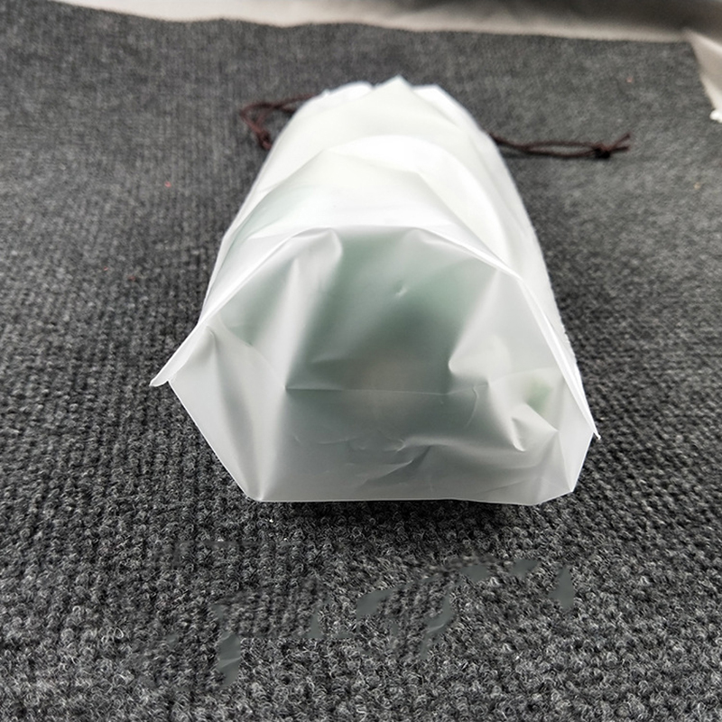 Matte Translucent Plastic Bag Umbrella Storage Bag Reusable Portable Umbrella Drawstring Storage Cover Home Storage Organizer