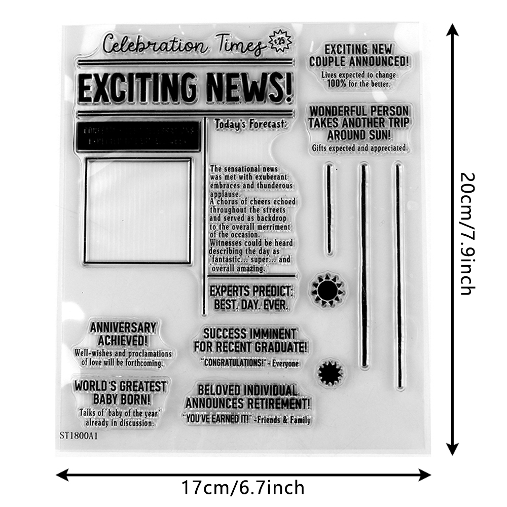 Door het vuur op display Duidelijke stempels en matrijzen Kristina Essentiële stansen voor DIY Scrapbooking Album Kaarten maken Papier Ambachtelijke Deco