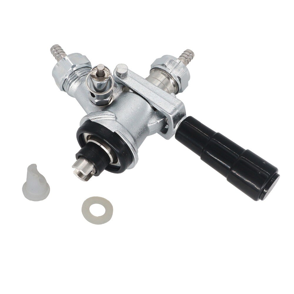 Acoplador del barril de cerveza tipo D/S, dispensador de cerveza de barril para el hogar, conectores de fermentación, cabezal acoplador para vino