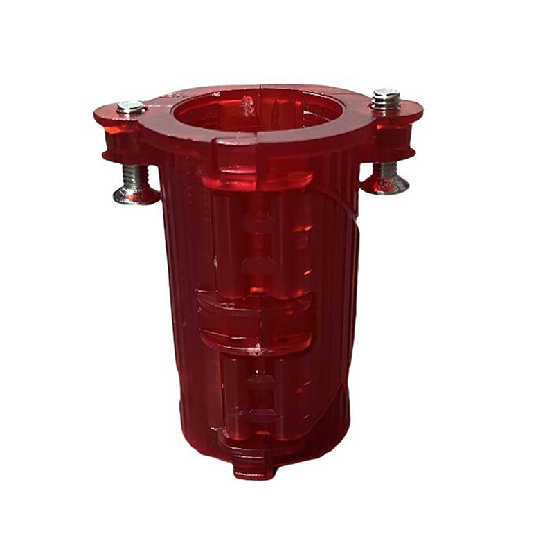 1pc Waschbecken Basis Schraub befestigungen Küchen armatur schnelle Installation Befestigungs vorrichtung Anti-Lockerung Konter mutter: WHITE