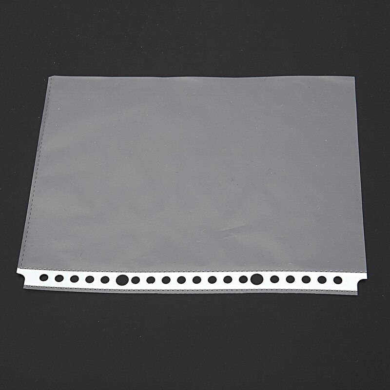 Pack von 200 A5 Klare Gestanzt Taschen-Kunststoff Poly Ordner