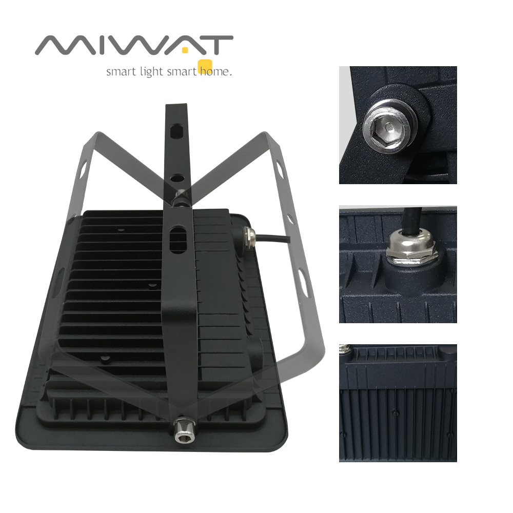 Led-schijnwerper 10W 20W 30W 50W 100W Ac 220V Reflector Spotlight Straatverlichting Wandlamp IP68 Waterdichte Outdoor Tuinverlichting