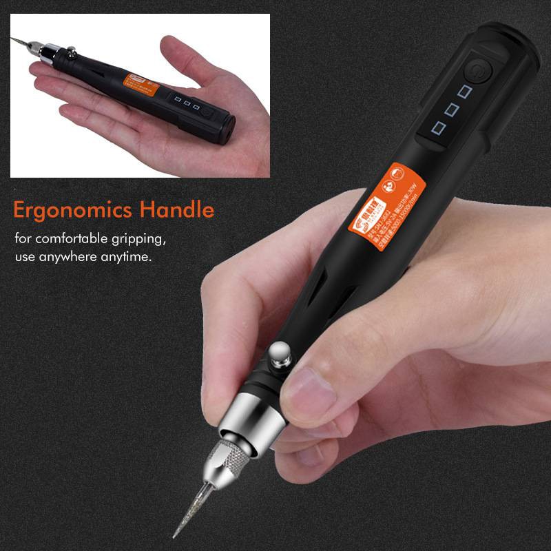 15000rpm USB Engraving Pen Mini Drill Rotary tool With Grinding Accessories Set Multifunction Mini Engraving Pen For Dremel Tool