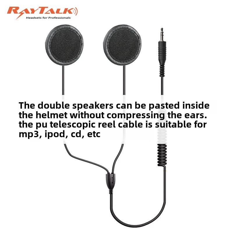 Motorcykelutrustning hjälmhörlurar  mp3 motorcykelsäkerhet skidåkning 3.5 utrustning heltäckande hörlurar hjälmmonterade