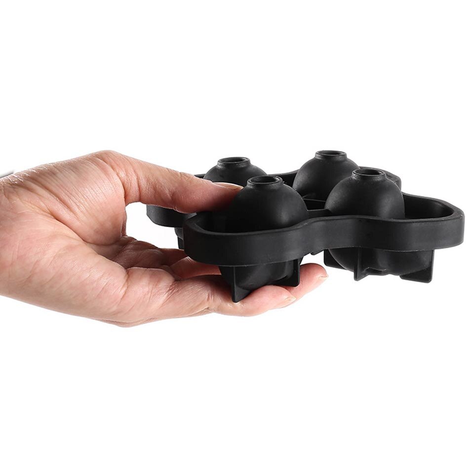 Skeleton Halloween Ice Cube Tray Silicone Fruit Ice Cube Maker DIY Ice Cube Skull Mold Square Shape Kitchen Accessories