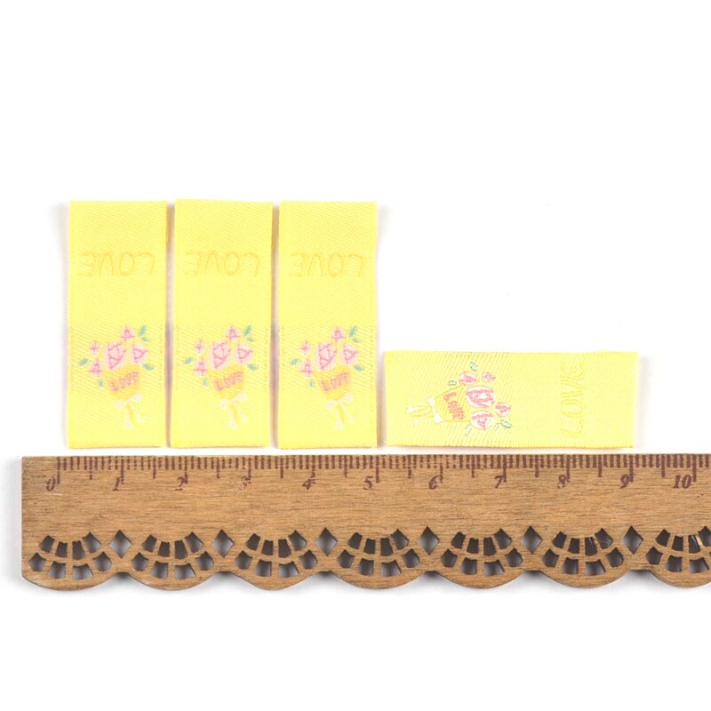 50 Stuks Gemengde Ballon Kasteel Borduren Labels Naaien Kleding Diy Doek Label Kleding Labels Kledingstuk Diy Handgemaakte Accessorie CP3501