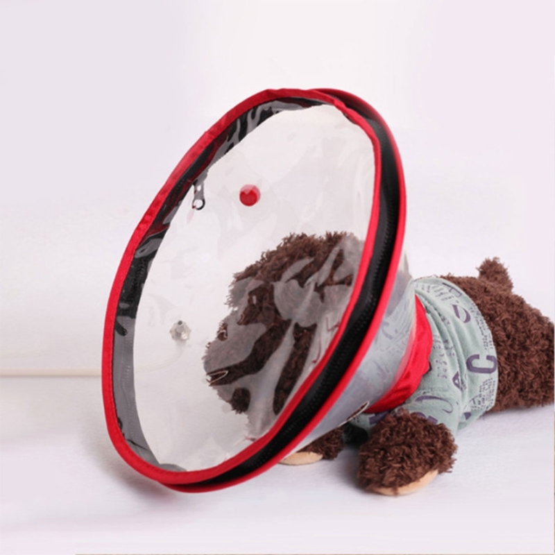 Maschera ossigeno per cani cappe regolabili con coulisse salvataggio maschera per trasparente per cani forniture per toelettatura per animali domestici anti-morso