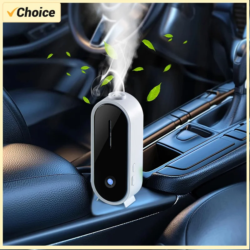 Difusor de coche, máquina de aromaterapia, pared de escritorio, portátil, USB, purificador de aire inteligente, ambientador para el hogar y el baño