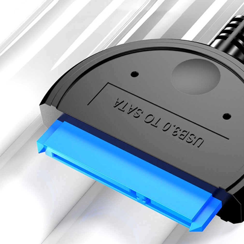 Podwójny USB 3.0 do Adapter Sata 2.5 Cal 3.5 Cal kabel konwertera zewnętrzny dysk twardy Adapter napęd dysku twardego SSD kabel konwertera