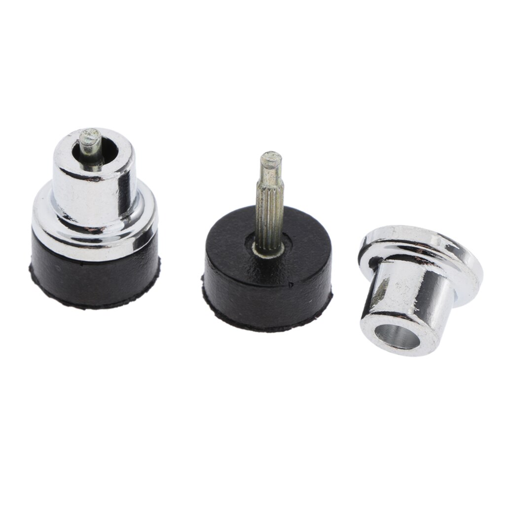 1 par de puntas de tacón alto de Metal, reemplazo de tapas de grifo, reparación de zapatos: Silver